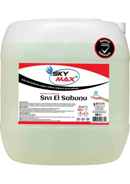 El Temizleme Sıvısı ( Sıvı Sabun ) 5 Kg