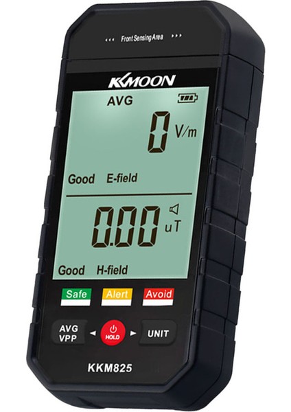 KKM825 Elde Taşınabilir Elektromanyetik Radyasyon Ölçüm Cihazı - Siyah (Yurt Dışından)