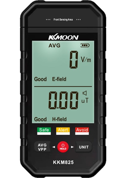 KKM825 Elde Taşınabilir Elektromanyetik Radyasyon Ölçüm Cihazı - Siyah (Yurt Dışından)