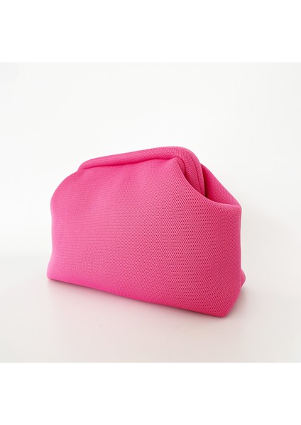 Kadın Pembe Clutch El Çantası