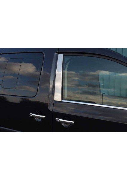 Vw Caddy Krom Kapı Direği 2 Parça (Mini Van) 2003 ve Sonrası