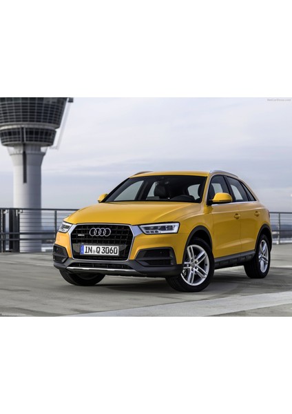 Audi Q3 2013-2018 Sol Ön Kapı Dörtlü Cam Açma Düğmesi Tuşları Takımı Krom Tip 8U0959851