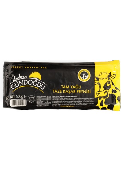 Taze Kaşar Peynir 500 gr