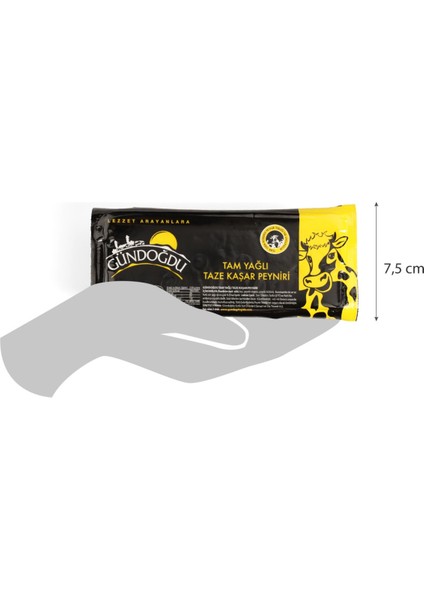 Taze Kaşar Peynir 500 gr