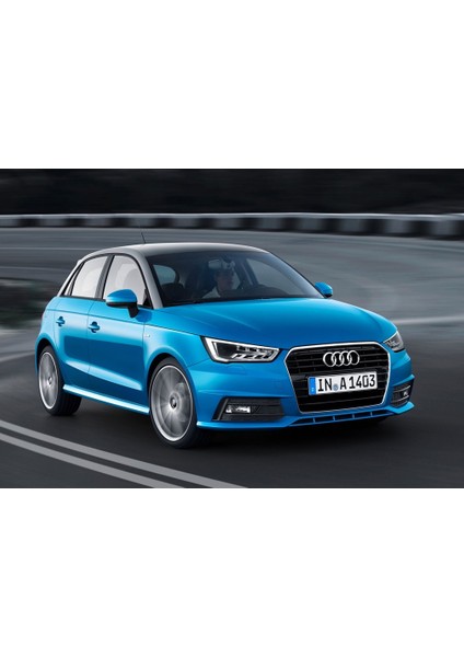 Audi A1 2015-2018 Sol Ön Kapı Dörtlü Cam Açma Düğmesi Tuşları Takımı Krom Tip 8U0959851