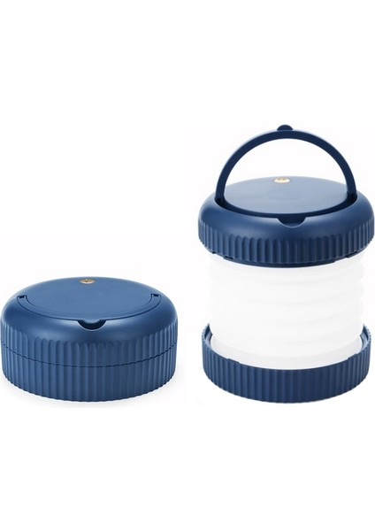 Açık Kamp Katlanır Katlanır Manyetik LED Açık Mavi (Yurt Dışından)