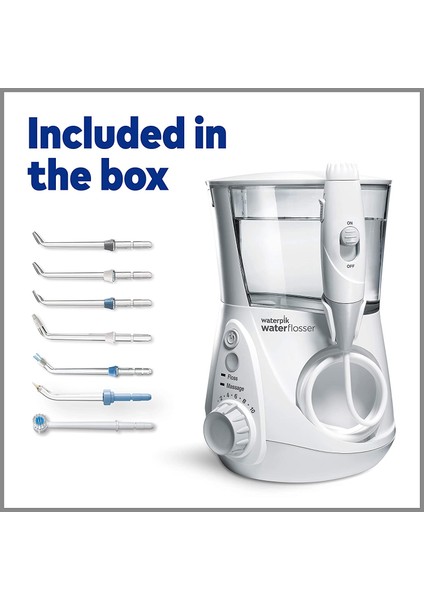 WP-660 600ML 7 Jet Ucu Elektrikli Ağız Duşu Beyaz