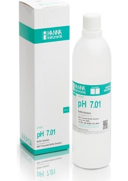 Hanna HI7007L Ph7 Kalibrasyon Solüsyon Çözeltisi 500ML