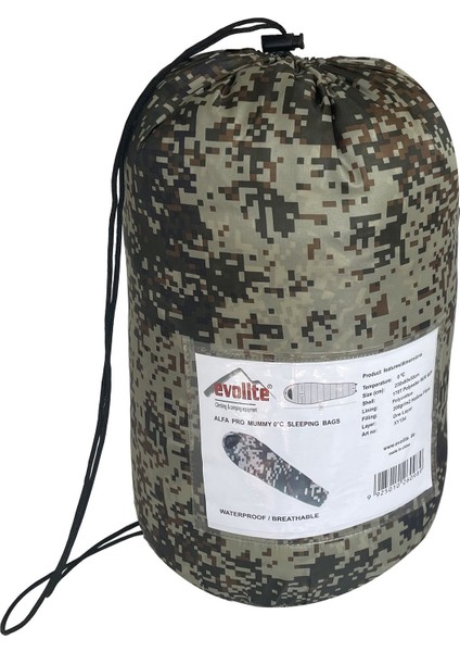 Alfa Pro Camo Uyku Tulumu 0ºc