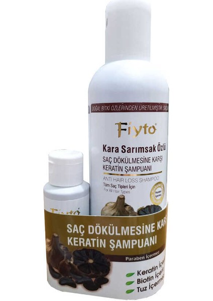 Kara Sarımsak Özlü Şampuan 500 Ml