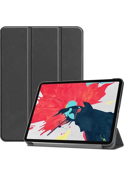 Samsung Galaxy Tab A8 SM-X200 10.5 Inç Tablet Uyumlu Flip Smart Standlı Akıllı Kılıf Smart Cover