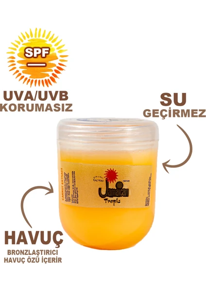 Jamaican Tropic Premium Bronzlaştırıcı Güneş Kremi Havuç Özlü 150 Ml. SUNDEPA1005