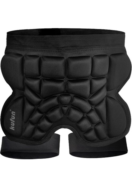 Kalça Koruyucu Şort Butt Pedi Yastıklı Kısa Pantolon Kayak Skate Kaykay - Xl (Yurt Dışından)