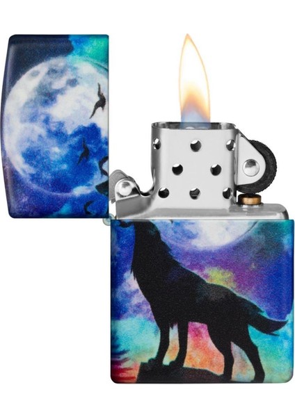 Colorfull Wolf Design Çakmak indirimleri