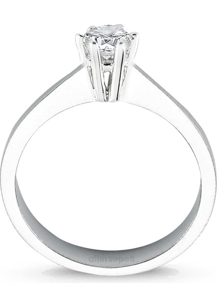 Pırlanta Tektaş Yüzük 0,21 Ct