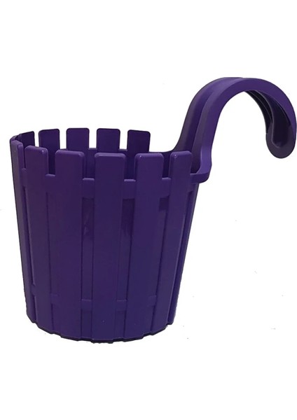 Akasya Saksı 1,5 Lt, Balkon Saksısı, Asılabilir Çit Saksı