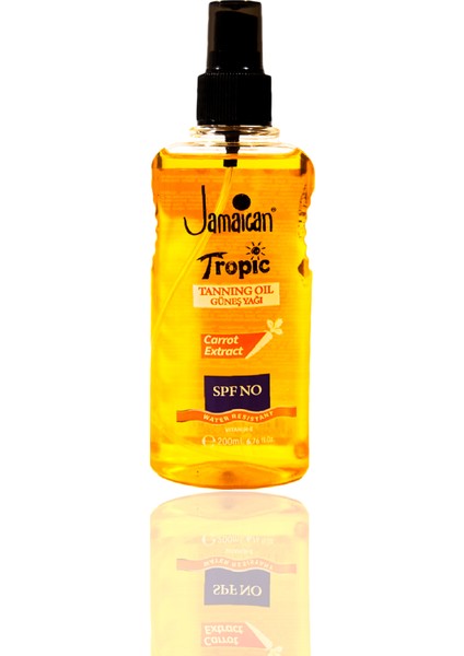 Jamaican Tropic Premium Bronzlaştırıcı Güneş Kremi Sprey Havuç Özlü 200 Ml. SUNDEPA1007