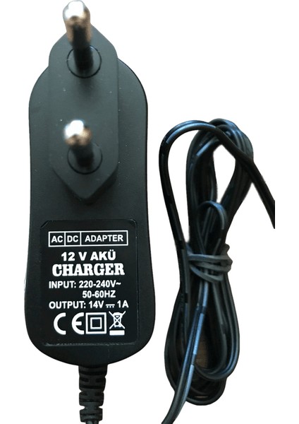 Aly Charger 12V Akü Şarj Adaptörü (13.8V 1.5A)