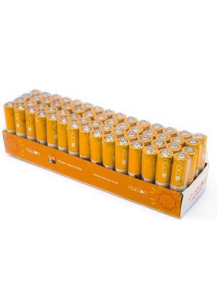 Aaa Çinko Karbon 60LI Ince Pil