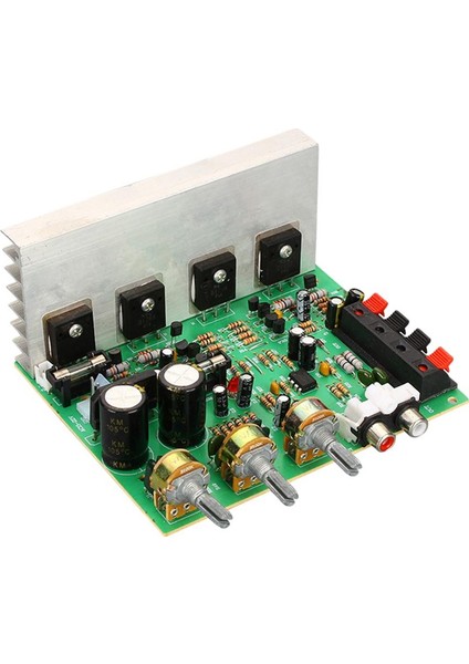 80W + 80W Dx 206 Stereo Yüksek Performanslı Dıy Hoparlör Amplifikatörü (Yurt Dışından)