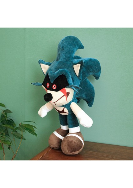 40CM Sonic Exe Oyun Figürü Peluş Oyuncak (Yurt Dışından)