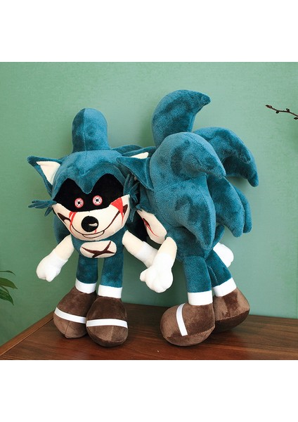 40CM Sonic Exe Oyun Figürü Peluş Oyuncak (Yurt Dışından)