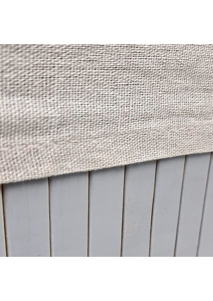 Binbirreyon Bambu Sepet Katlanabilir Astarlı Sepet Dikdörtgen 27X38X18 Açık Gri DD013 modelleri