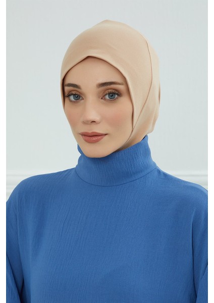 Tesettür Iç Bone,sütlü Kahve,tb-5