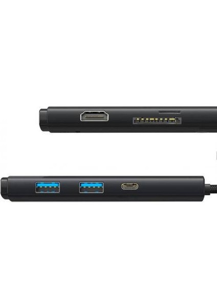 100W 6 Portlu Type-C Hub Adaptör Çoklayıcı Hdmi 4K Tf-Sd 2*usb 3.00 Type-C Çevirici