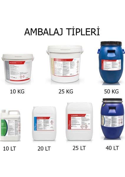 Selenoid %56 Toz Klor - Havuz Suyu Dezenfektanı (10 kg - 25 kg - 50 Kg)