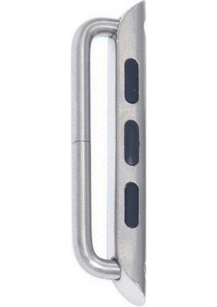 10 Adet Kayış Konnektörü, Renk: 38/40/41MM Gümüş (Yurt Dışından)