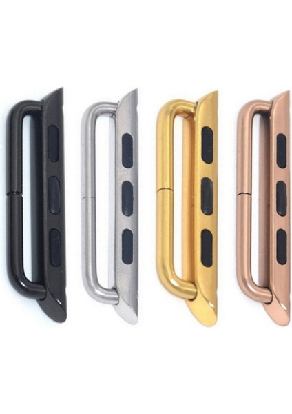 10 Adet Kayış Konnektörü, Renk: 38/40/41MM Gümüş (Yurt Dışından) modelleri