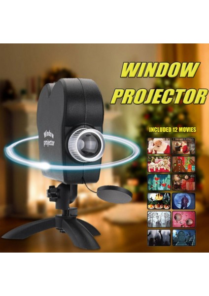 12 Film Pencere Projektörü Tatil Projektörü Işıkları(Yurt Dışından) modelleri