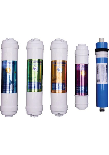 Su Arıtma Filtre Seti 5li Takım - Nsf Onaylı