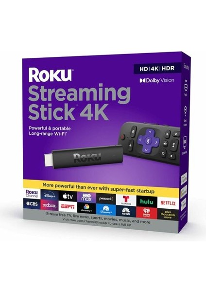 Streaming Stick 4K Media Player Medya Oynatıcı