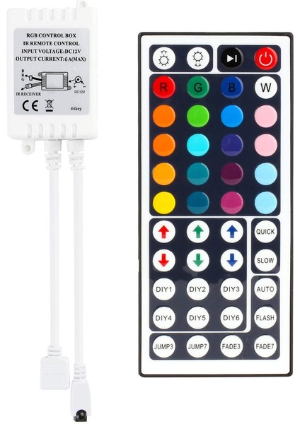 44 Tuş Ir Rgb Kontrol Kumanda