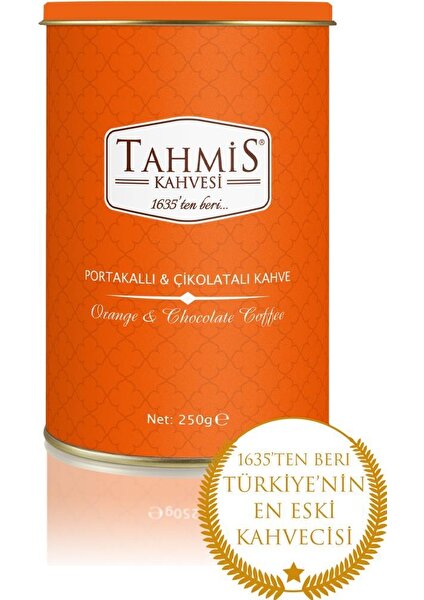 Portakallı Çikolata Aromalı Türk Kahvesi 250 gr