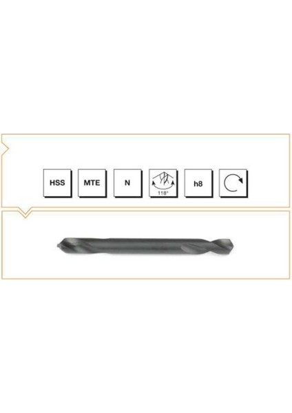 2.5 Mm Hss Çift Taraflı Matkap Ucu