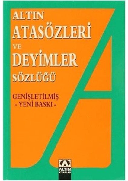 Atasözleri ve Deyimler Altın Yayınları