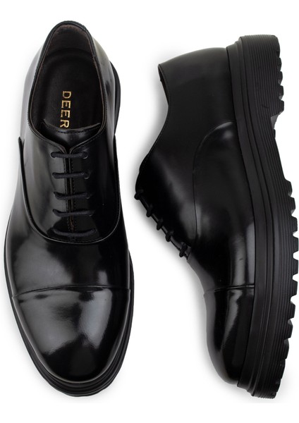 Deri Siyah Günlük Erkek Ayakkabı fırsatları