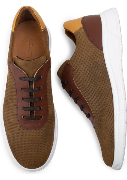 Taba Rengi Sneaker Erkek Ayakkabı