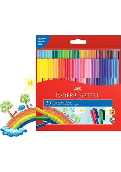 5068113000 Eğlenceli Keçeli Kalem, 30 Renk modelleri