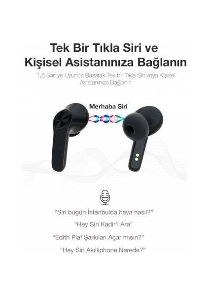 Polham Dijital Göstergeli Şarj Kutulu Uzun Şarjlı Tws Bluetooth Kulaklık Ipx6 Suya Dayanıklı