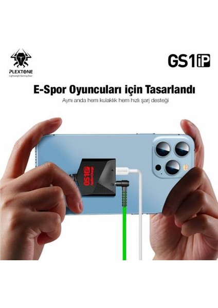 Polham iPhone iPad Lightning To 3.5mm Kulaklık Çoğaltıcı Adaptör, Hızlı Şarj Destekli, Magsafe Uyum