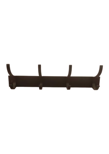Duvar Askılığı 4'lü Alüminyum 1 Adet 4,5 x 35 cm