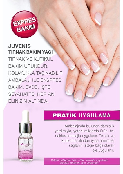 Kozmetik 2'li Tırnak Bakım Yağı Seti E Vitaminli Nemlendirici Spa Etkili Tırnak Bakım Yağı 20ML