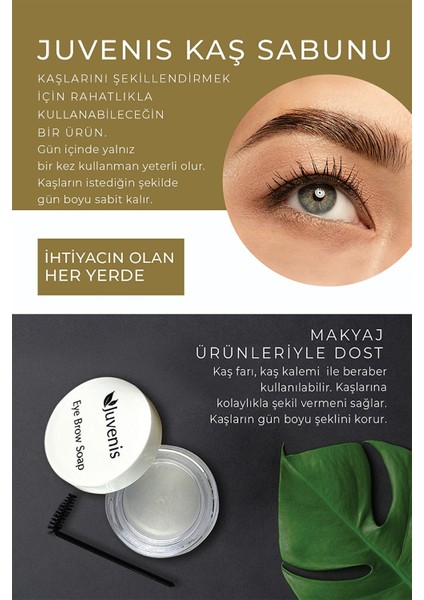 Kozmetik Kaş Sabitleyici Argan Yağlı Kaş Şekillendirici ve Sabitleyici Gün Boyu Kalıcı Kaş Sabunu 15GR fiyatları