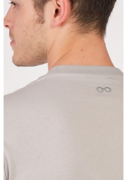 Unisex (Erkek -Kadın) Oversize ( Bol-Salaş ) T-Shirt Renk Gri Sevimli Kuru Kafa indirimleri
