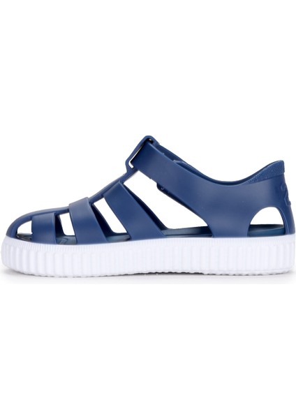 S10289 Nico Kız/erkek Çocuk Sandalet Ayakkabı Lacivert
