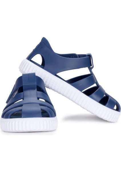 S10289 Nico Kız/erkek Çocuk Sandalet Ayakkabı Lacivert